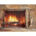 Pilgrim Home and Hearth 18286 FGN Series Forged Iron Fireplace Screen  Burnished Bronze - B001AQOPTK